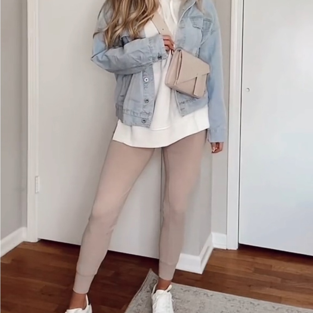 Tan joggers